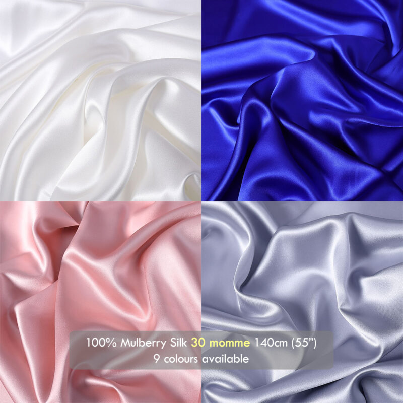 30 momme silk satin fabrics